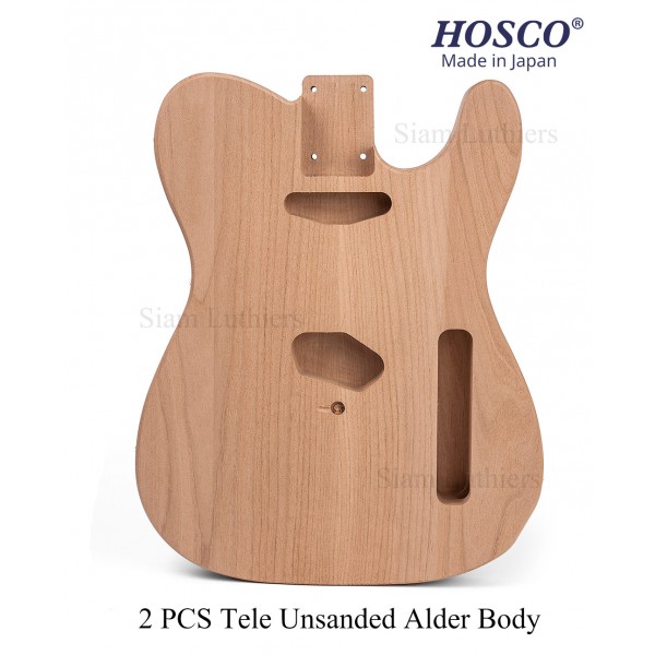 HOSCO 2 PCS Alder Tele Rosewood Guitar Kit